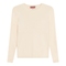 Ribbed Knit Crew Neck Sweater