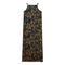 Printed Satin Maxi Jumper