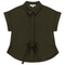 Wool Button Down Drawstring Vest