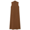 Knit Midi Mock A Line Jumper