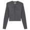 Rib Knit Cropped Tie Bolero