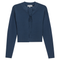 Rib Knit Cropped Tie Bolero