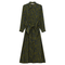 Midi Floral Shirt Dress