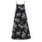 Printed Satin Maxi Jumper