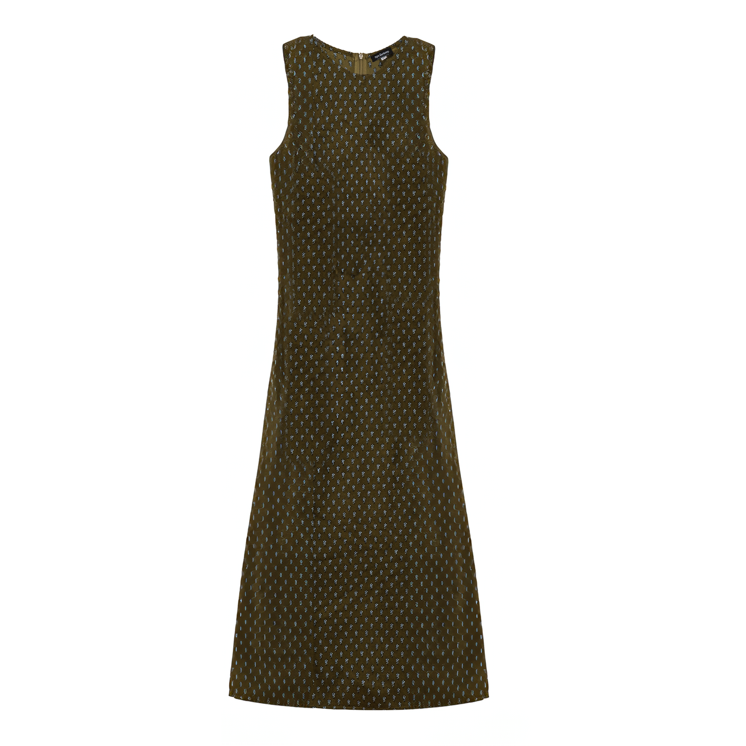 Printed Wooly Midi Jumper