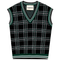 Plaid Knit Vest