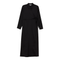 Satin Wrap Shirt Dress