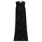 Flocked Velour Maxi Jumper