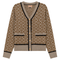 Printed Knit Cardigan