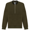 Zip Sweater with 2 Tone Neck