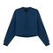V Neck Cropped Sweatshirt