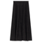 Midi A Line Suede Skirt