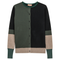 Contrast Knit Cardigan