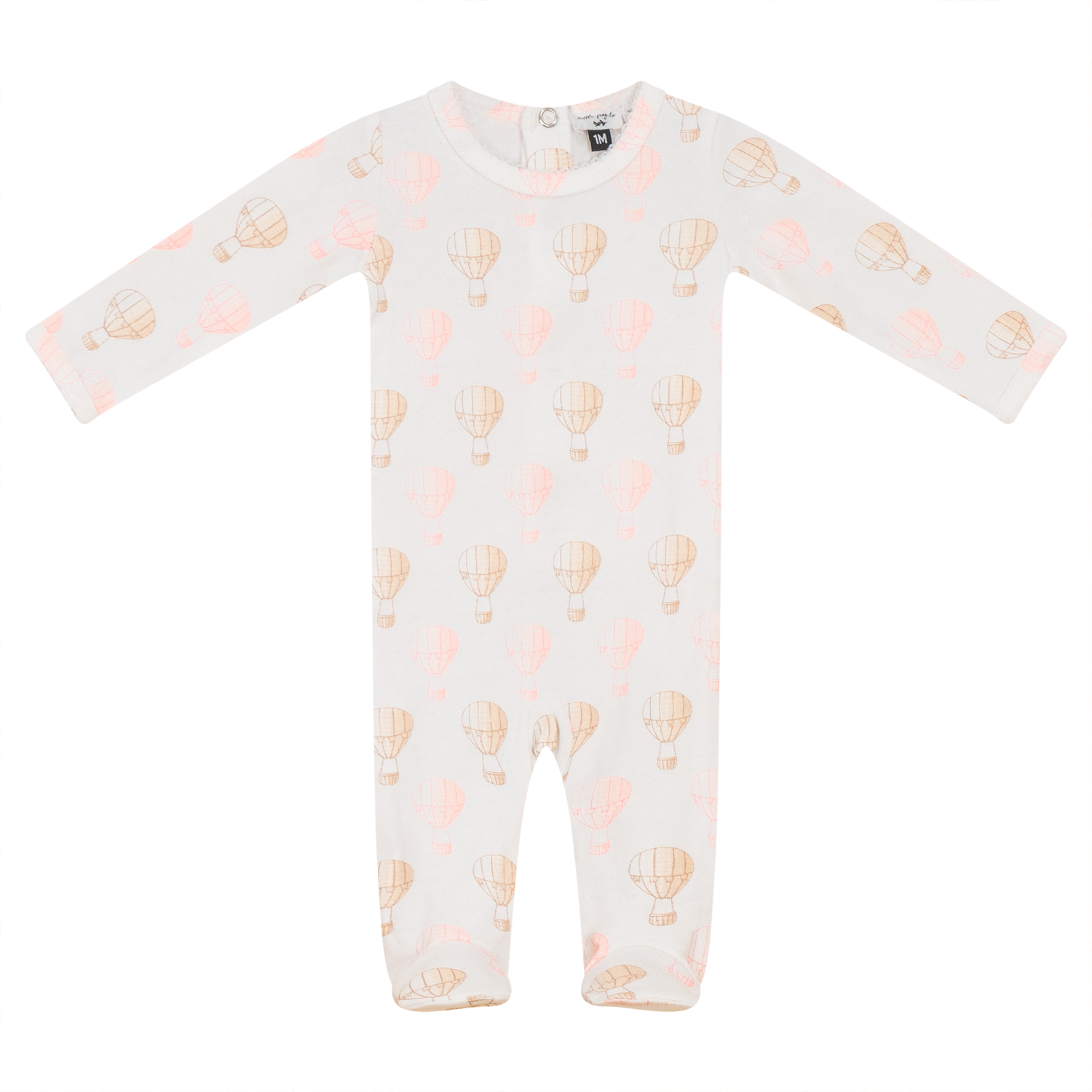 Air Balloon Printed Onesie