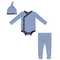 Stripe Stretch Knit 3Pc Set