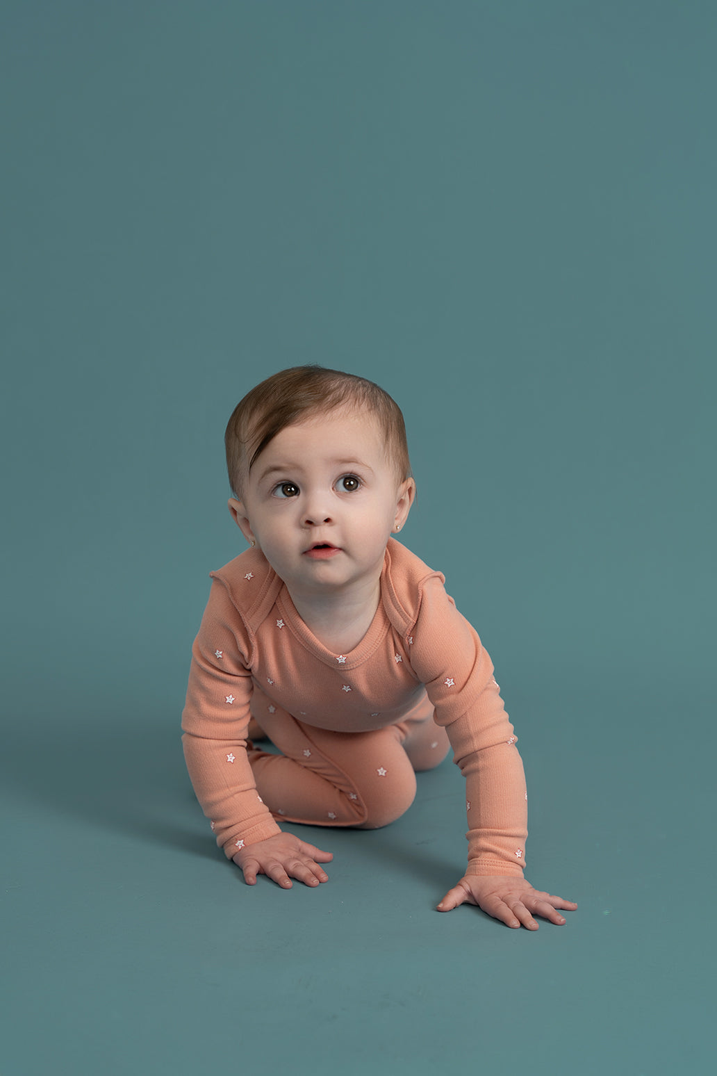 Star Print Onesie