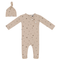 Leaf Print Onesie Set