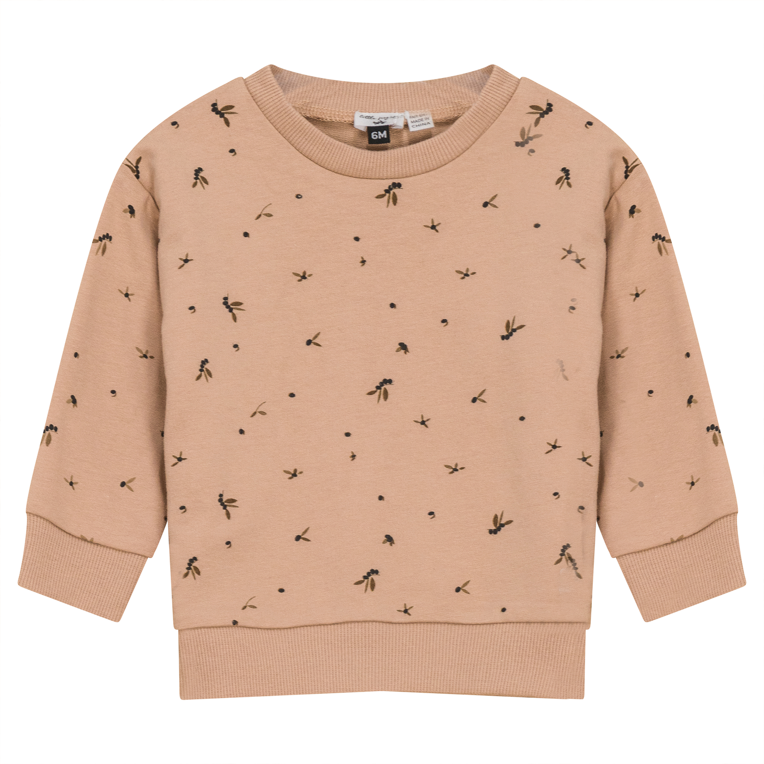 Leaf print Sweater