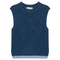 Knit Vest with Fennel Neck