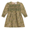 Woven Flower Print Dress