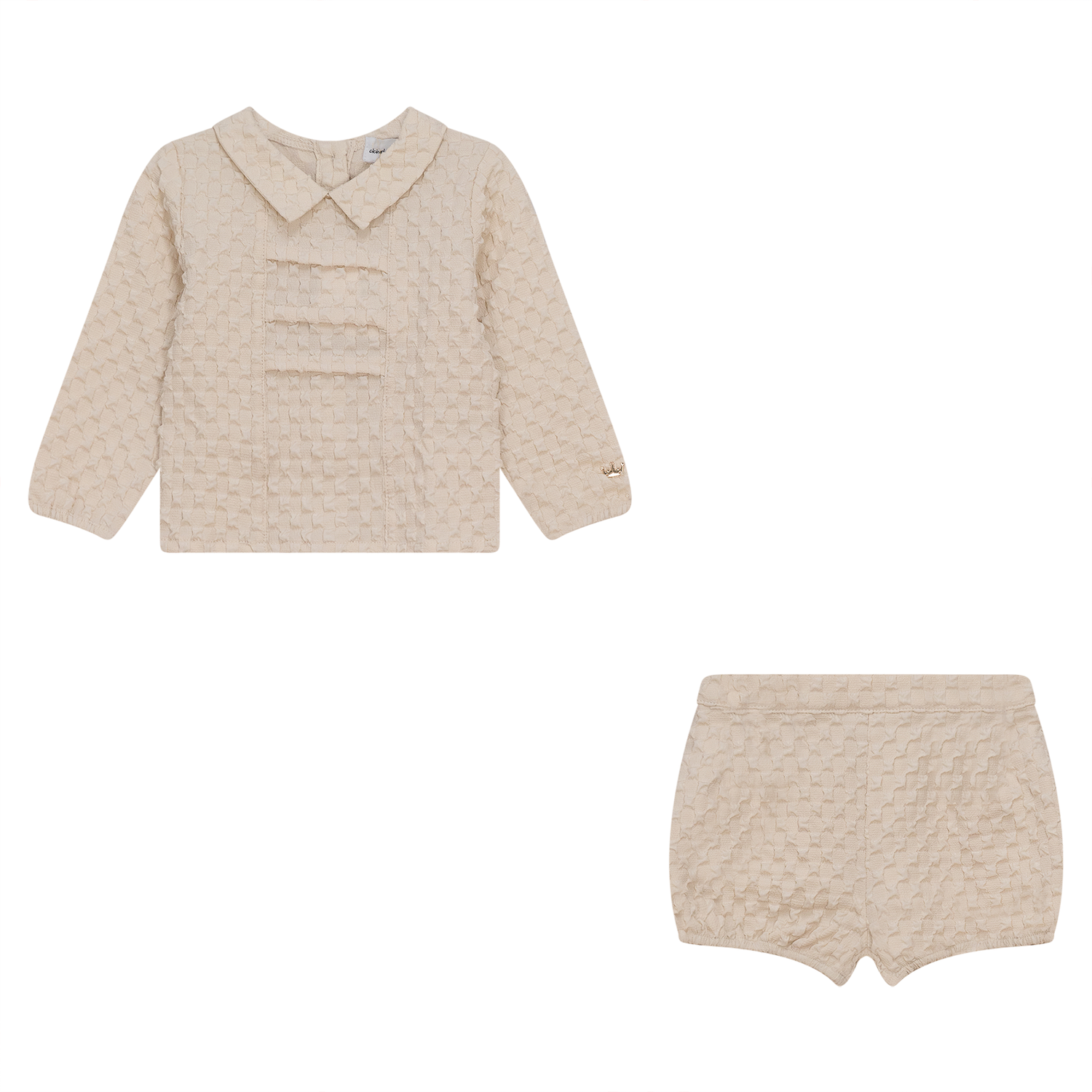 Puff Textured Woven 2Pc Set