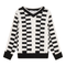 Textured KNit V-Neck Sweater