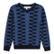 Textured KNit V-Neck Sweater