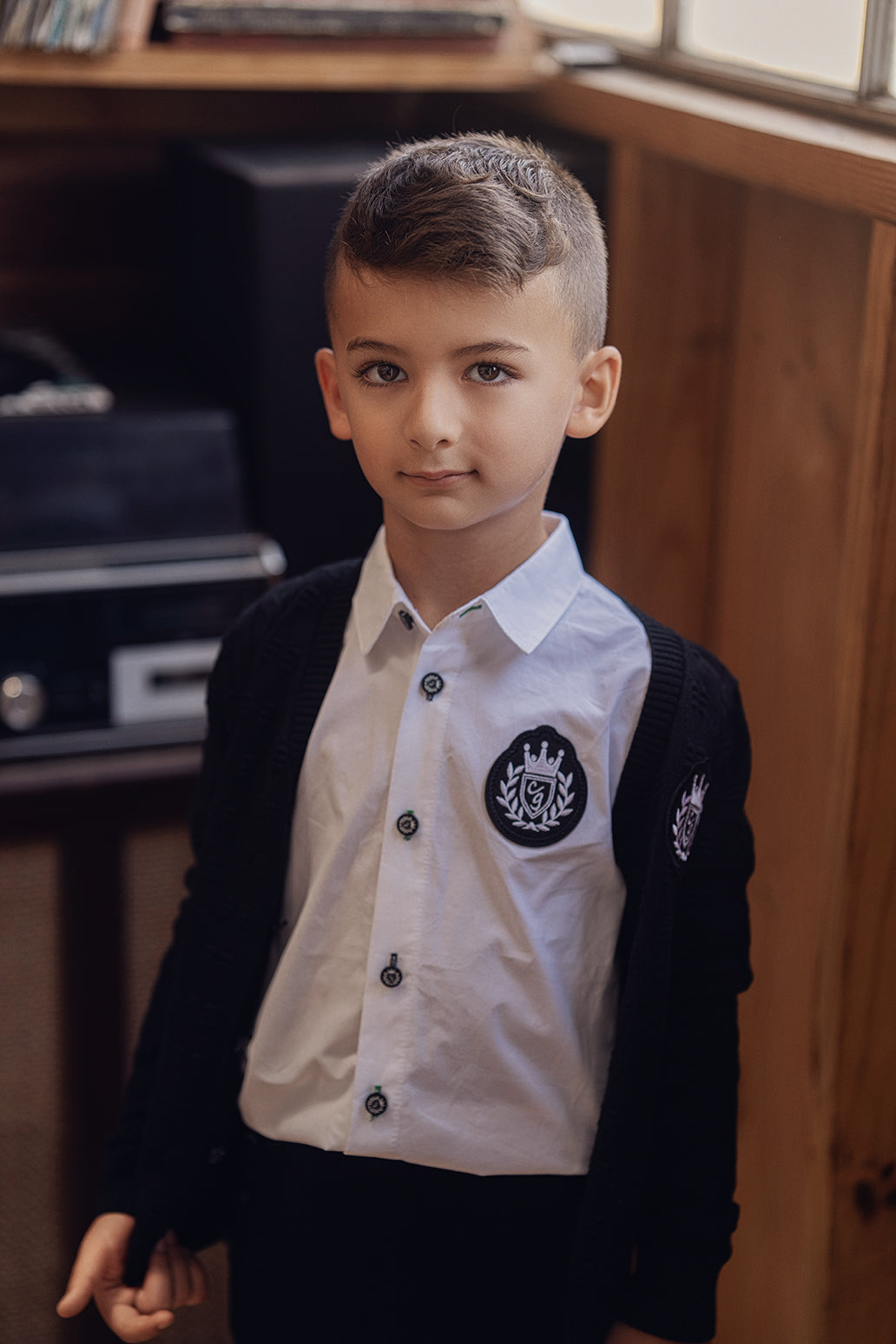 Crest Cotton Shirt