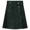 Stripe Velour Skirt