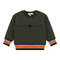Striped Trim Sweatshirt