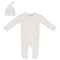 Umbrella Print Onesie with Hat