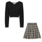 Plaid 2Pc Set