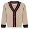 Diamond Textured Knit Cardigan