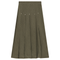 Woven Jacquard Pleated Skirt