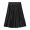 Leather Knife Pleats Skirt