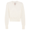 Textured Knit Wrap Top