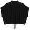 Chain Jacquard Knit Crop Vest