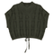Chain Jacquard Knit Crop Vest