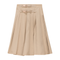 Pleated Skirt with Belt