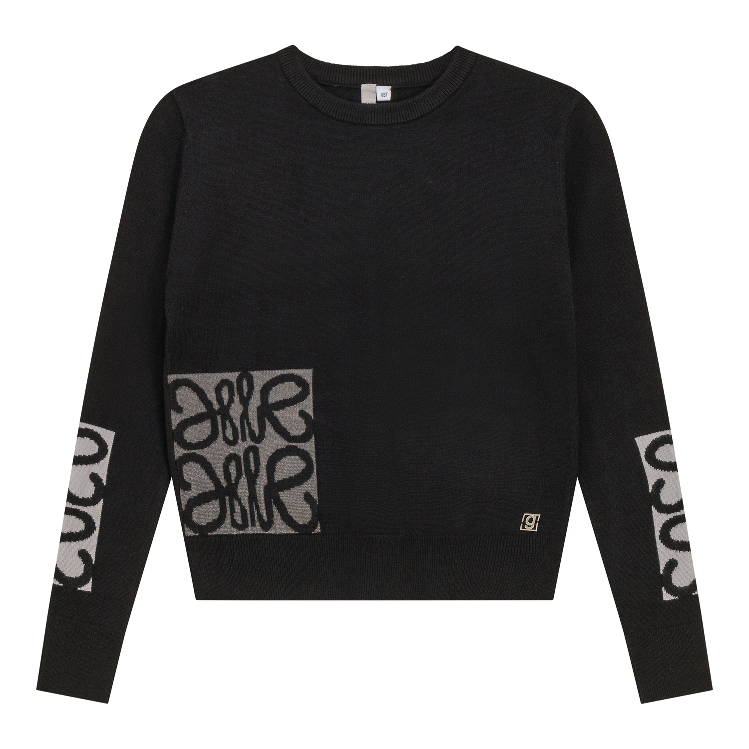 Knit Printed Sweater