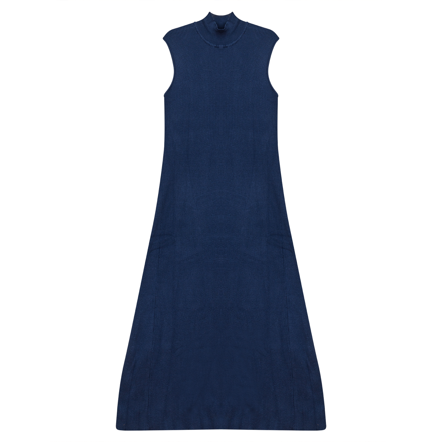 Mock Neck Ribbed Jumper