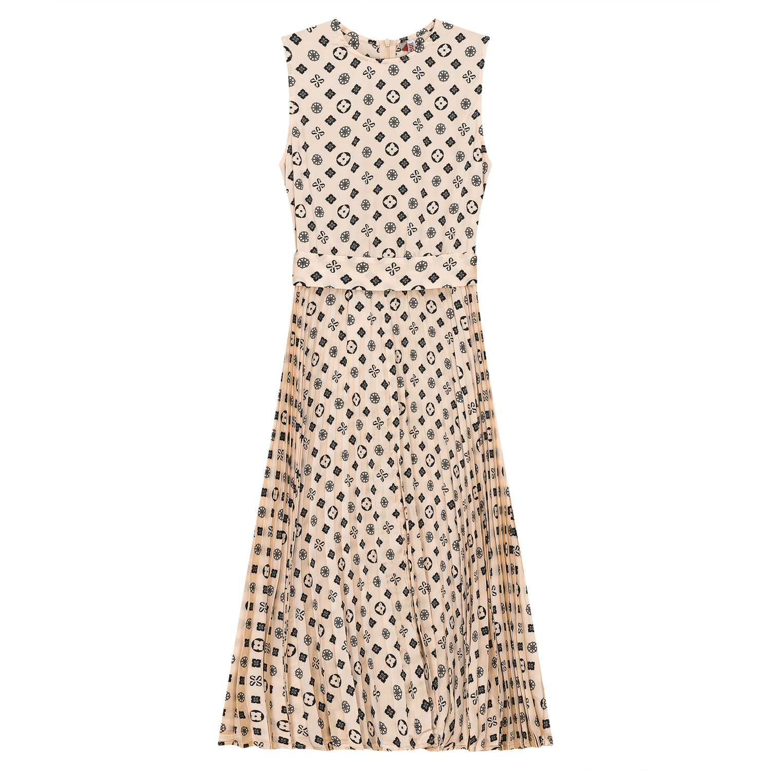 Slinky Printed Midi Jumper