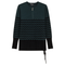 Maternity Color Blocked Henley Sweater