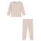 Brushed Rib Plaid 2Pc Set