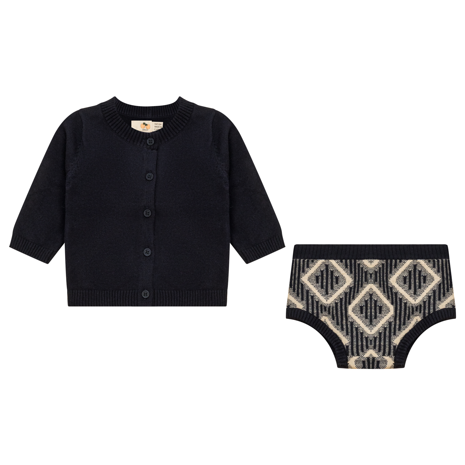 Diamond Knit 2Pc Set