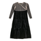 2 Tone Wrap Maxi Dress
