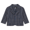 Woven Plaid Blazer