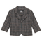 Woven Plaid Blazer