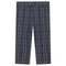Woven Plaid Long Pants