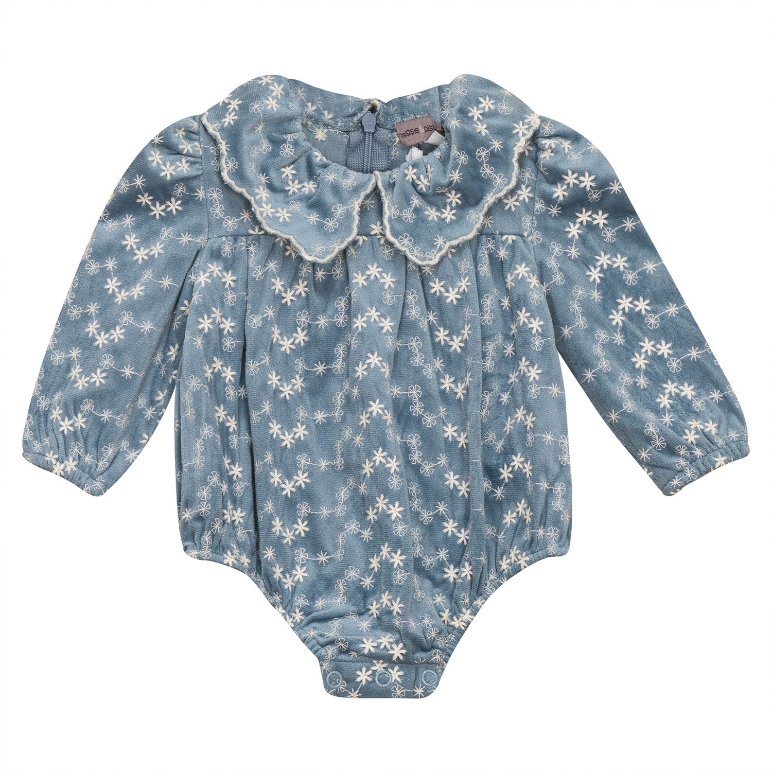 Embroidered Velvet Bubble